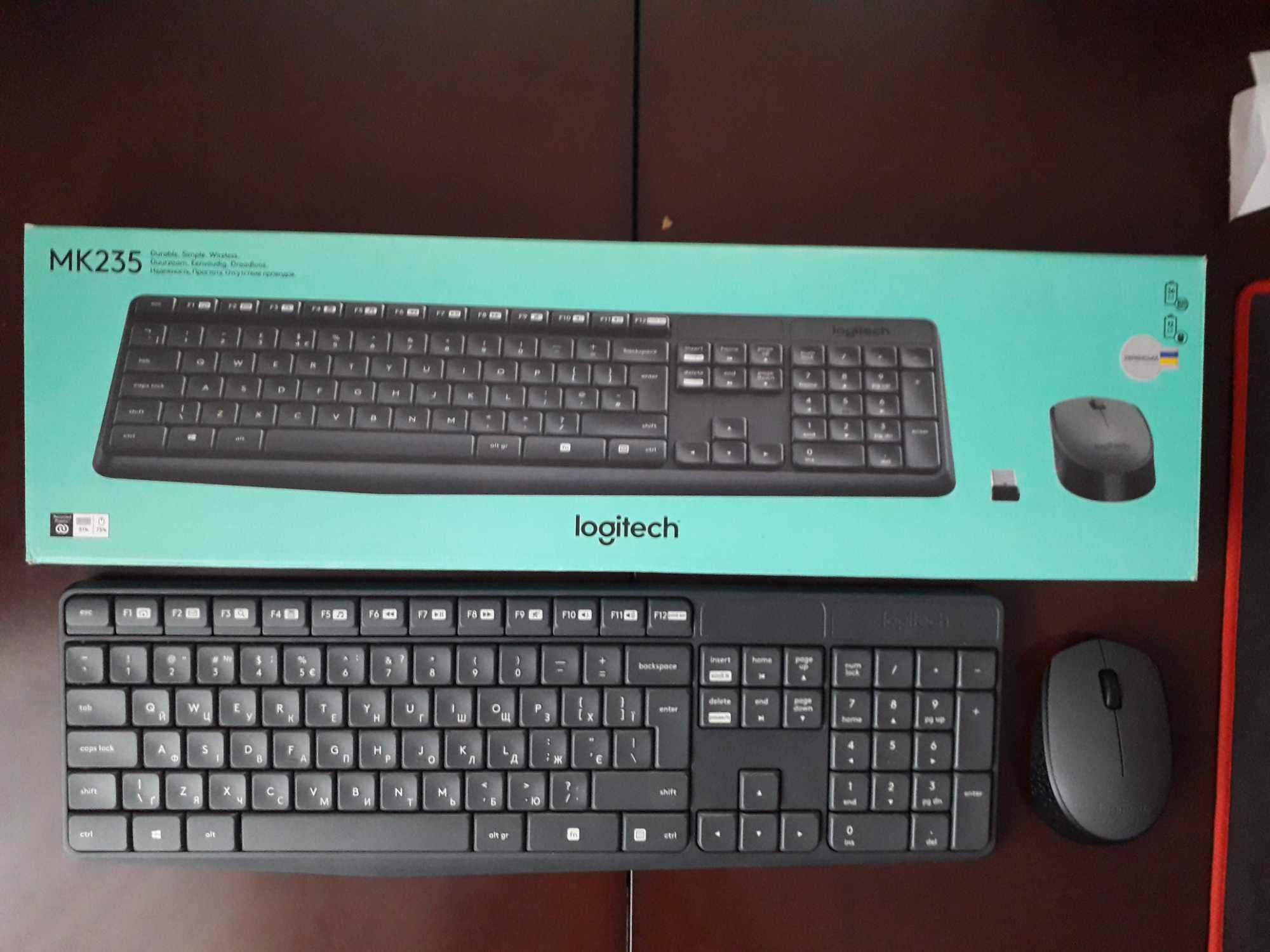 Комплект LOGITECH MK235 Wireless