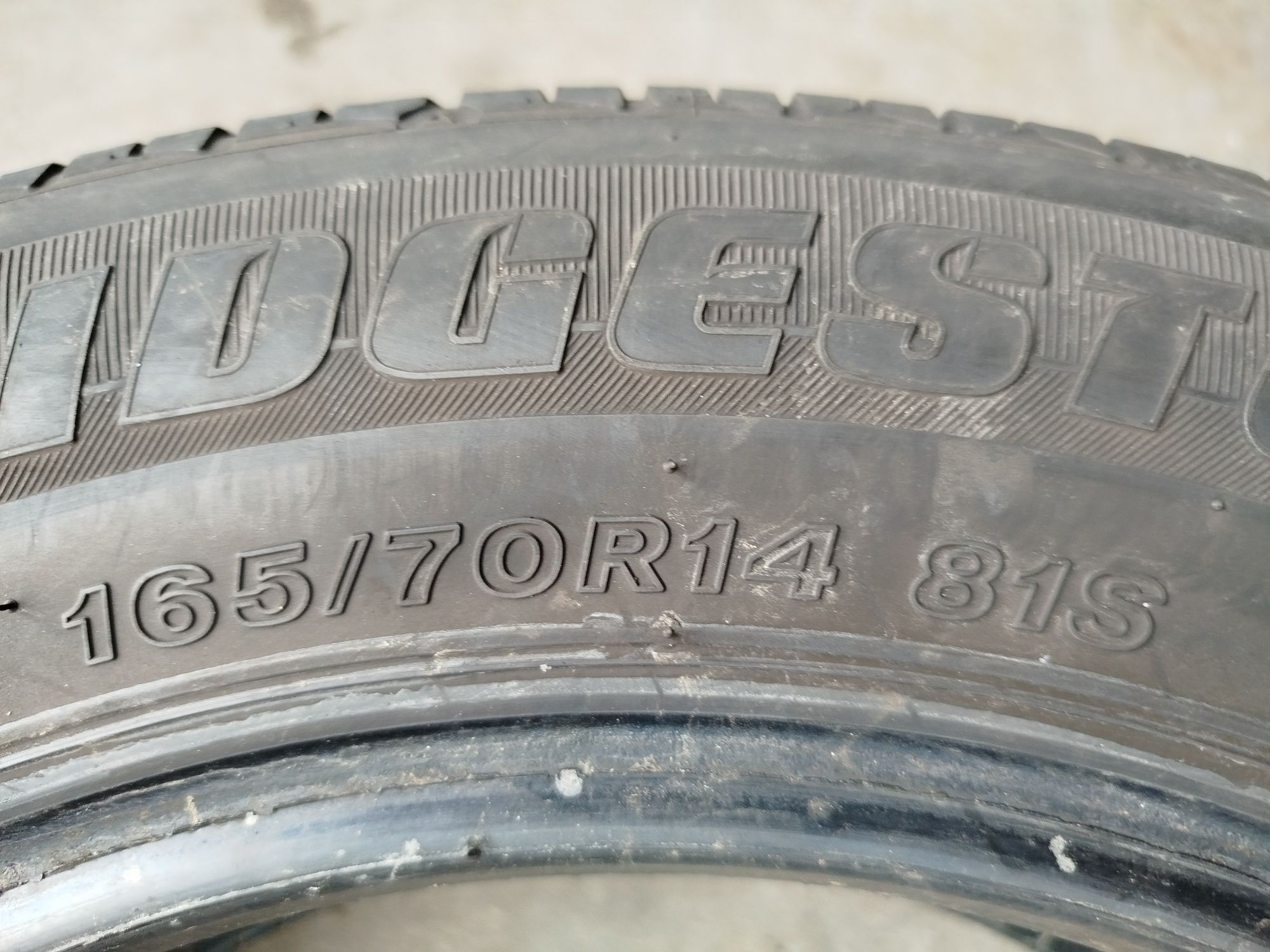 Opony letnie Bridgestone 165/70R14