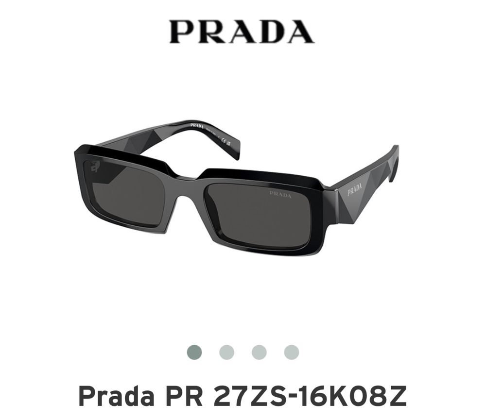 Oculos de sol prada modelo PR 27ZS-16K08Z (como novo)