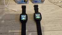 2x zegarek smartwatch garett kids 2 sweet czarny dla bliźniaków