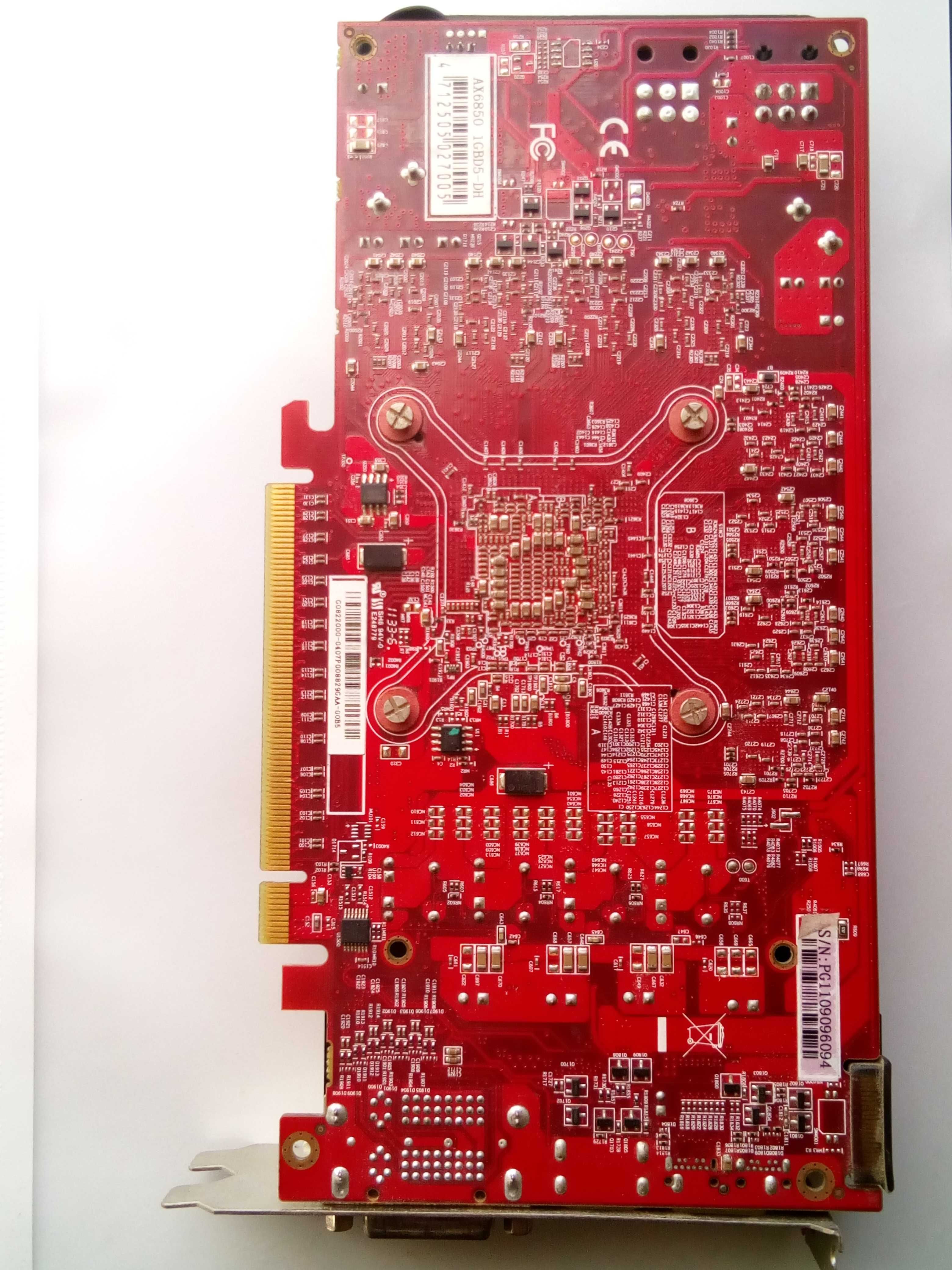 Видеокарта Radeon HD6850 1GB, 256bit, DDR5