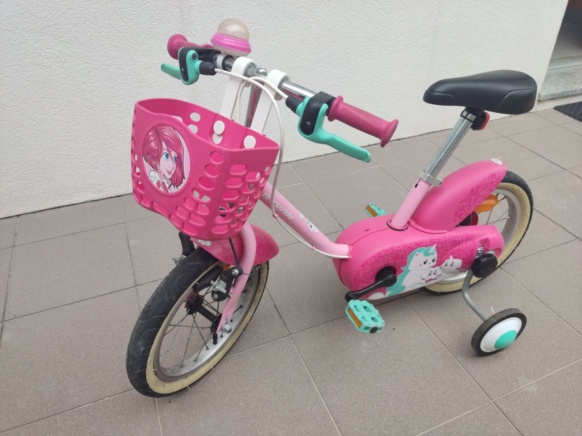 Bicicleta menina 3 a 6 anos