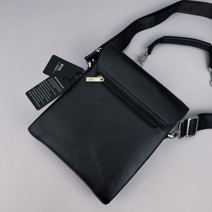 Сумка чоловіча Polo через плече шкіряна мужская кожаная клатч мужской