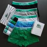 Мужские боксеры LACOSTE cotton. Чоловіча білизна, труси