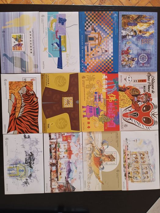 Blocos/ Selos de Macau