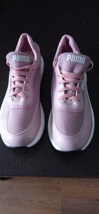 Buty damskie różowe sportowe