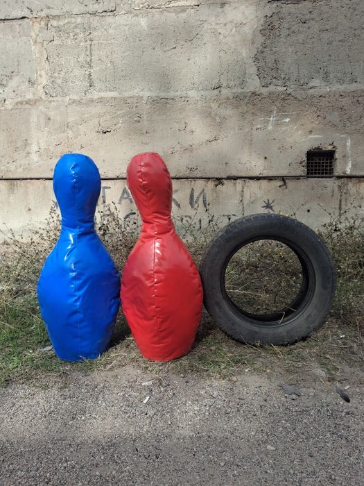 Кеглі великі ігрові 90СМ 7ШТ