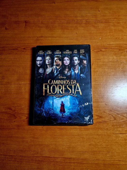 CAMINHOS DA FLORESTA (Disney) Meryl Streep/Emily Blunt/Johhny Dep NOVO