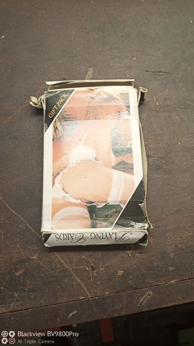 Baralhos cartas vintage eróticas
