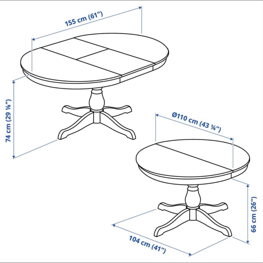 Mesa Ingatorp Ikea