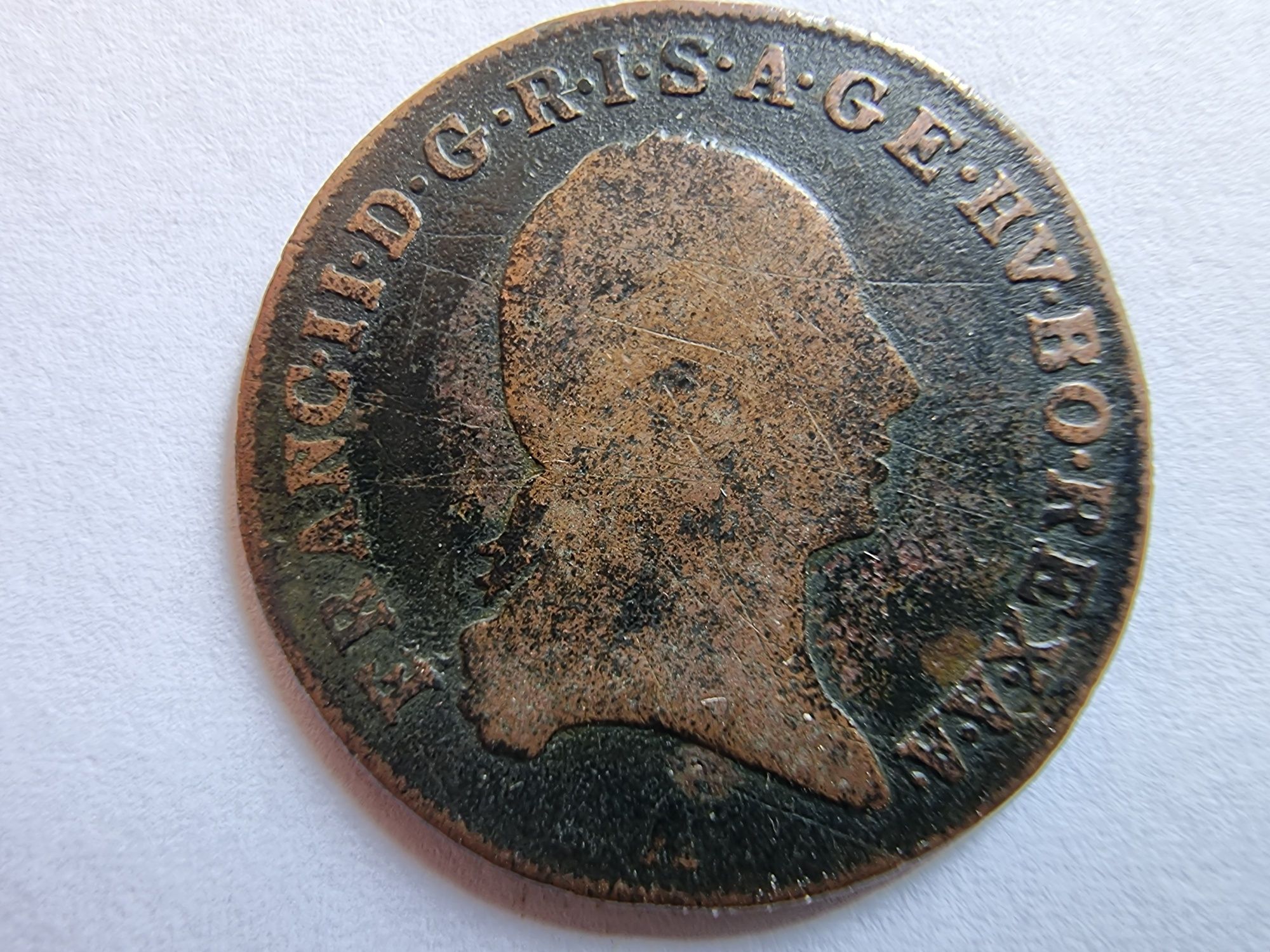 Один крейцер.Австро-Угорська імперія.1800р.