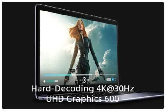 Portatil Chuwi HeroBock Pro 14.1 Intel N4020 2.6GHz 4K, 8GB 256GB W11