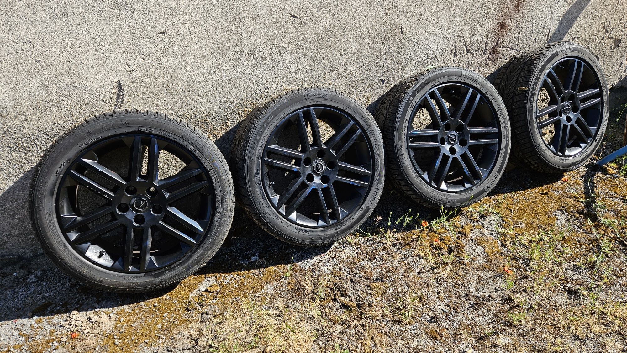 Alufelgi gts 5x110 opony 225/45/17 2021r opel vectra c signum astra h