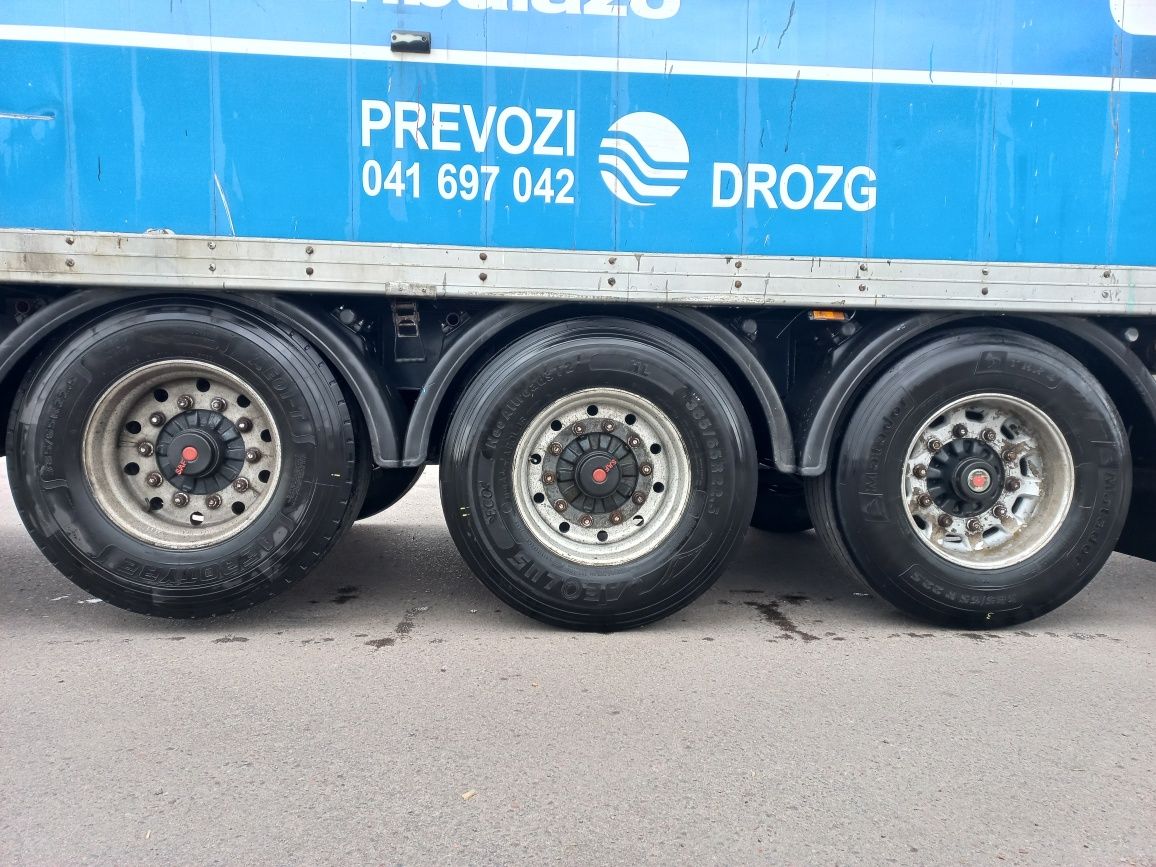 Напівпричіп самоскид щеповоз рухома підлога