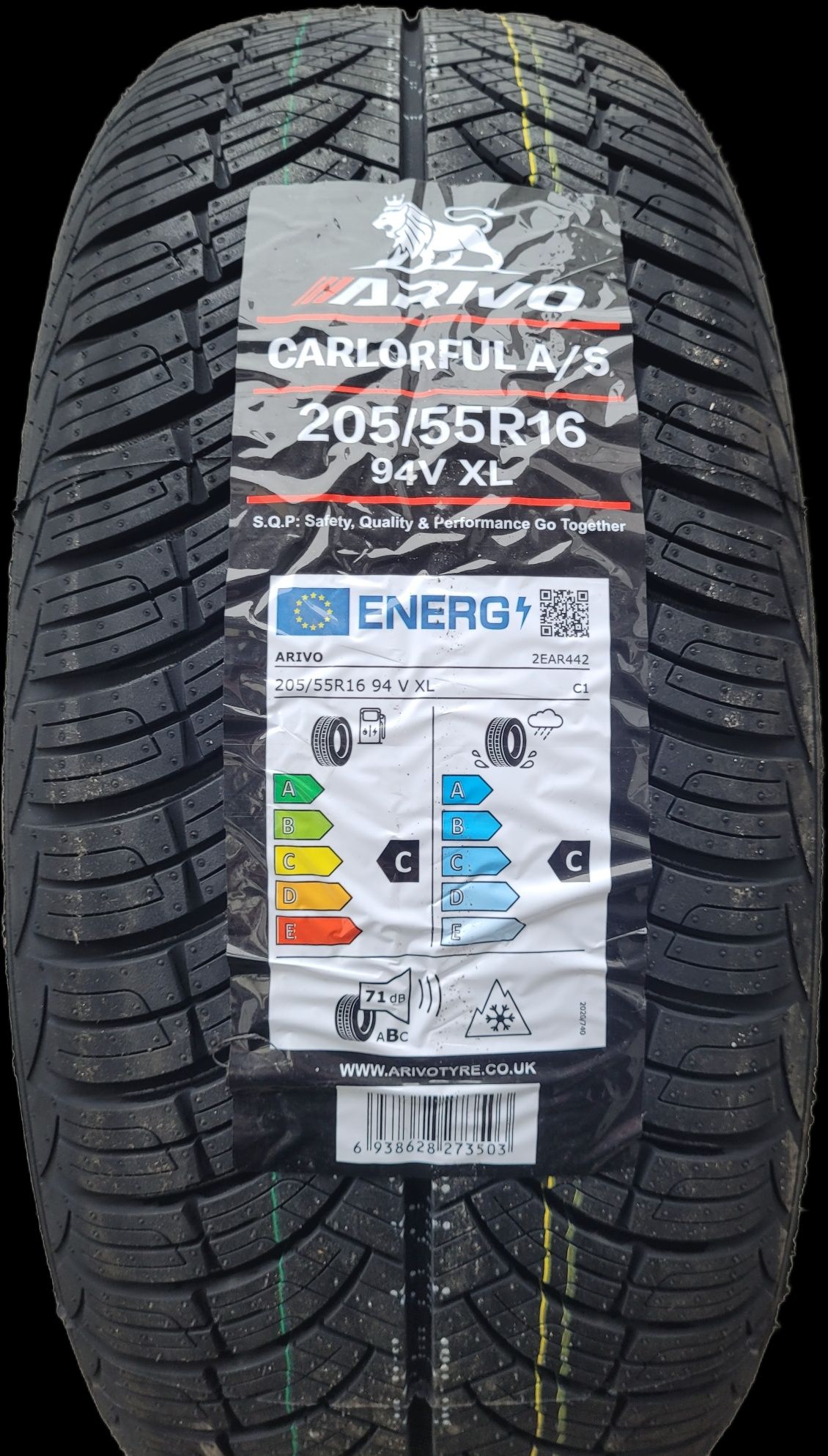 205/55R16 Arivo nowe opony całoroczne Toruń