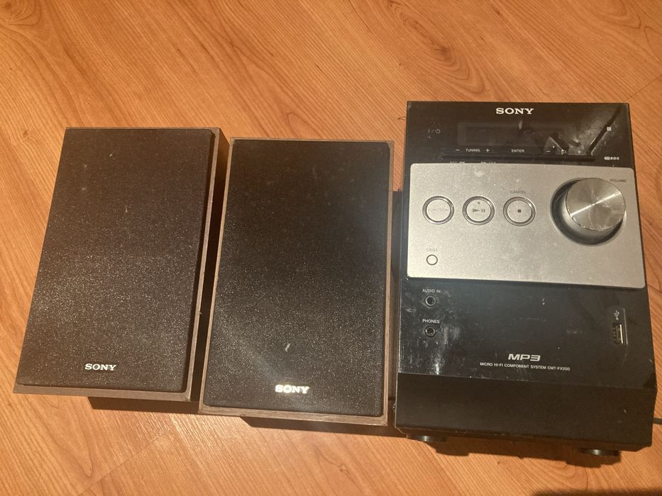 Aparelhagem sony mini (antiga)