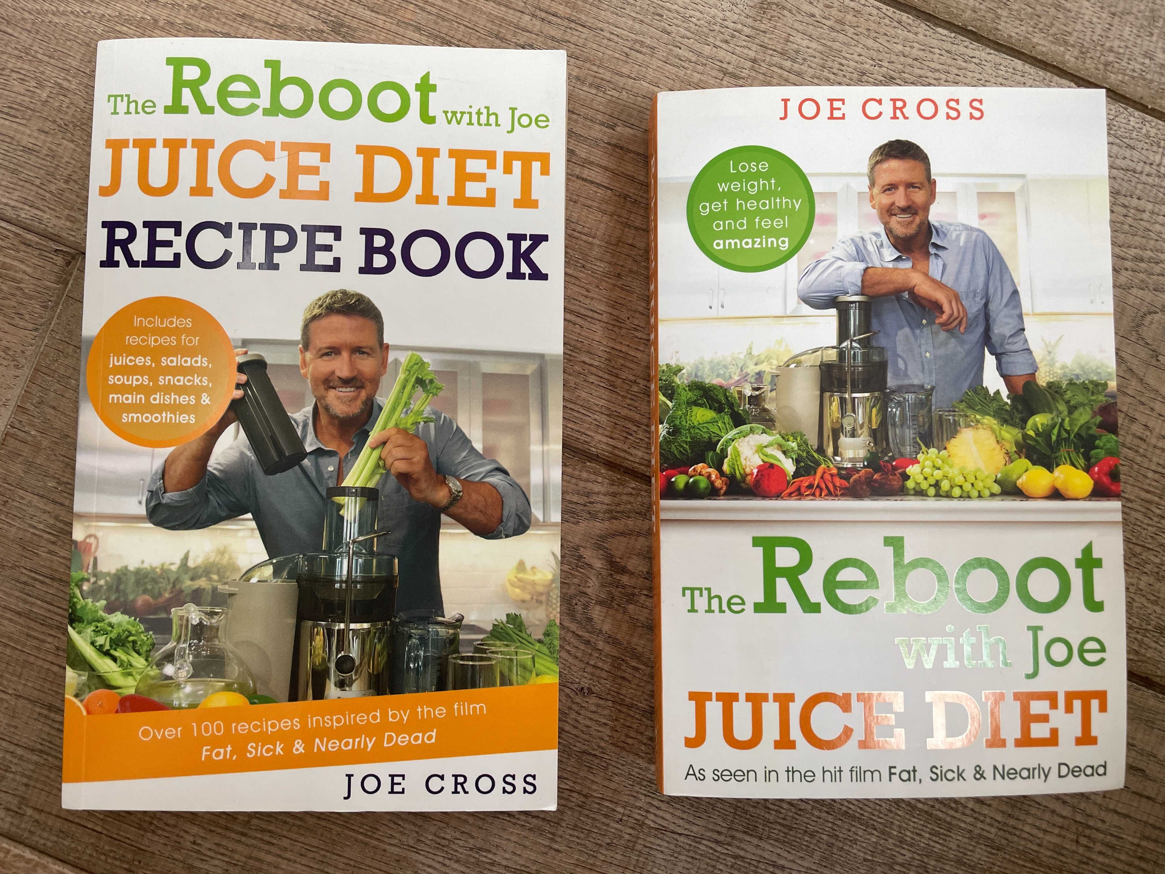 detoks Dieta Sokowa - 2 książki Joe Cross (ang)