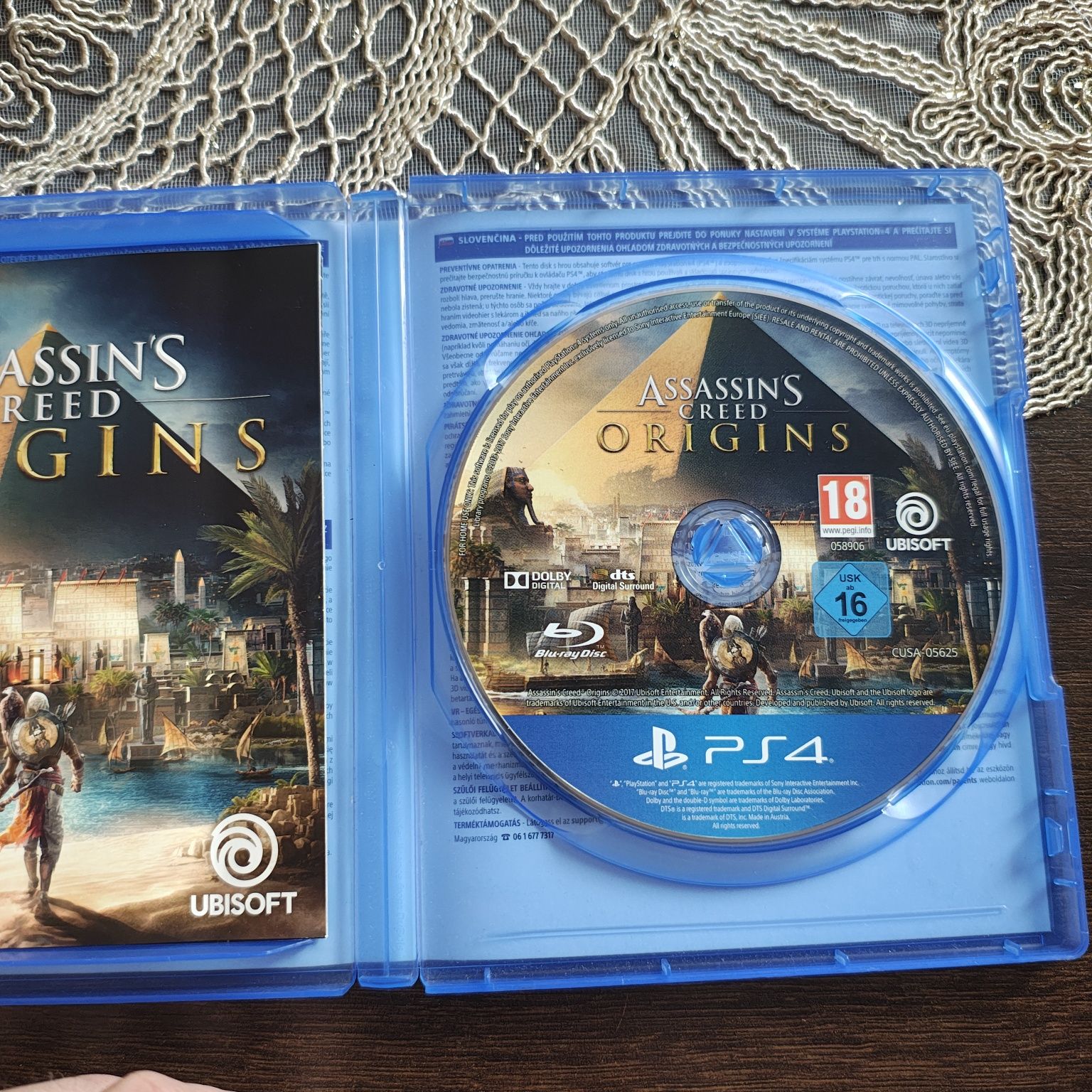 Gra PlayStation 4 assassin's Creed origins stan b.db.