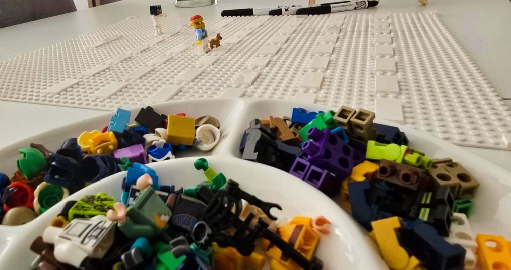 Księga gości z klocków LEGO