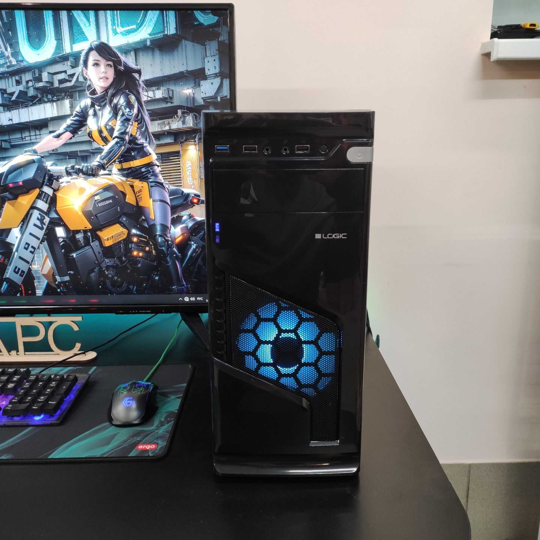 Компютер Новый Intel Core i7, 16GB DDR4, Asus GTX 1660s 6GB, SSD 512GB