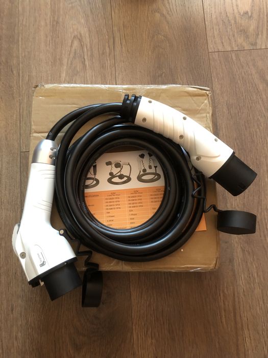 Кабель для зарядки електромобіля з TYPE2 на GBT на 32 А, 1 фаза