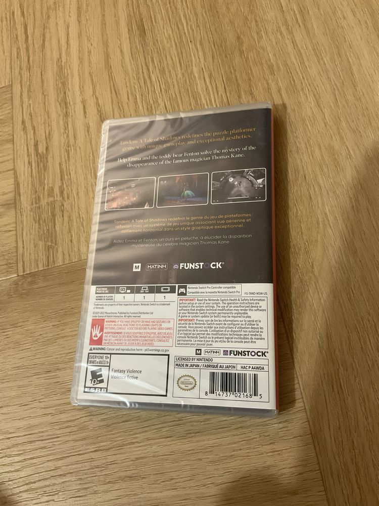 Gra Nintendo Switch Tandem A Tale of Shadows Nowa w folii