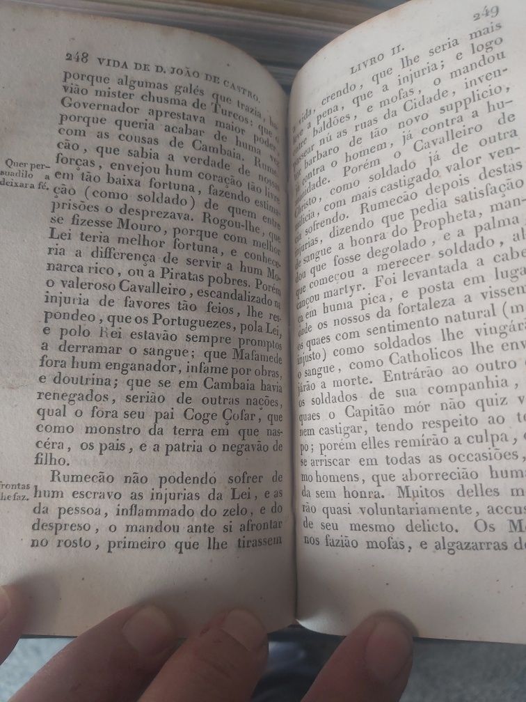 A vida D.Joao de Castro 1818