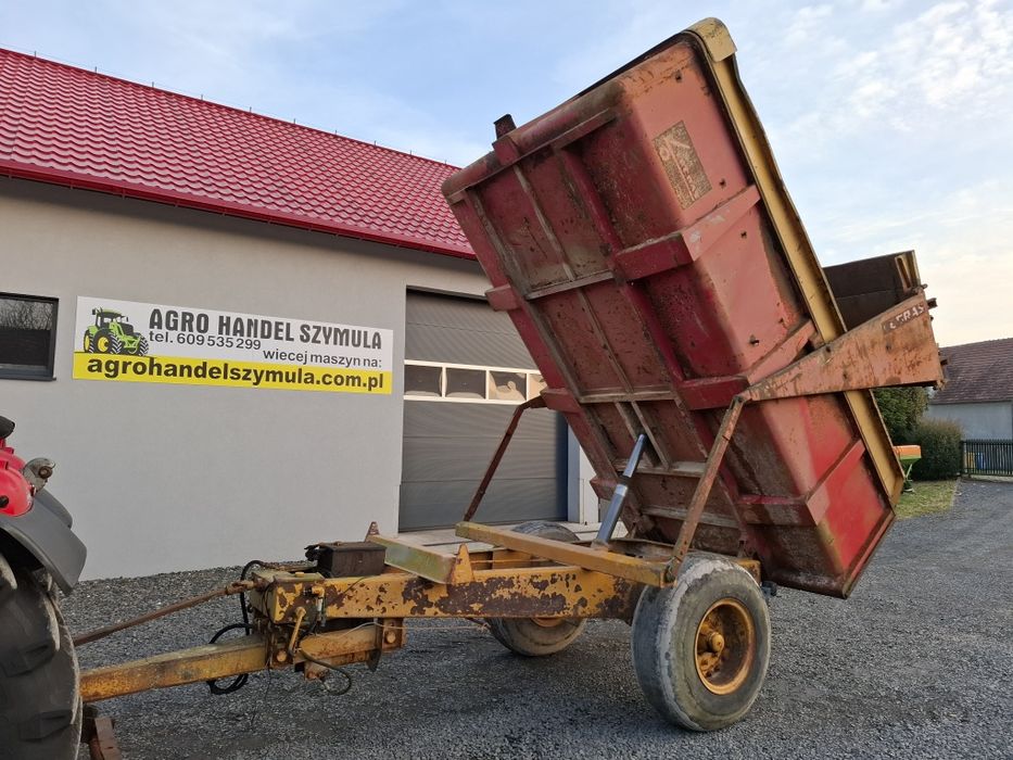 Przyczepa Legras 7 ton skorupa