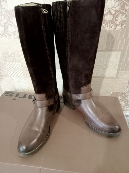 Сапоги Tamaris (кожа/замша)