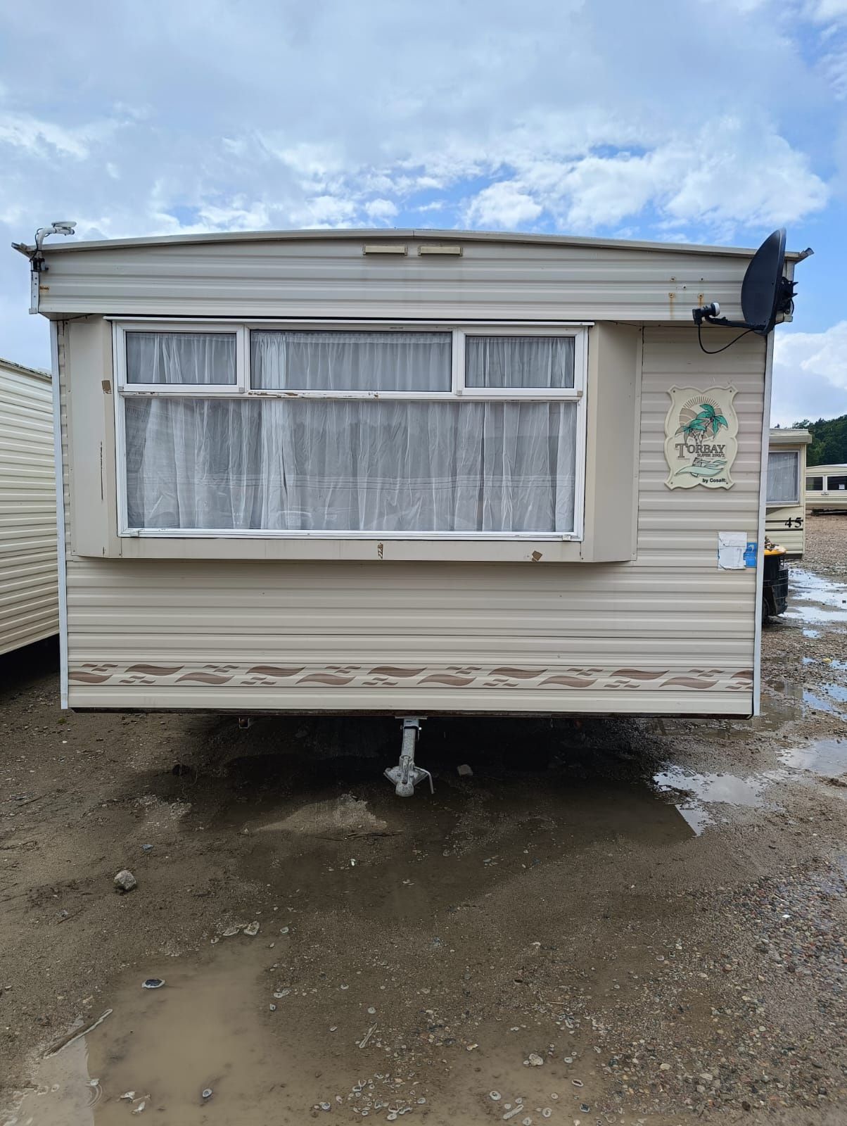 Domek holenderski RF 45. Torbay 8.8x3.7 Transport.
