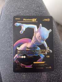 Karta czarna pokemon męstwo ex HP 170