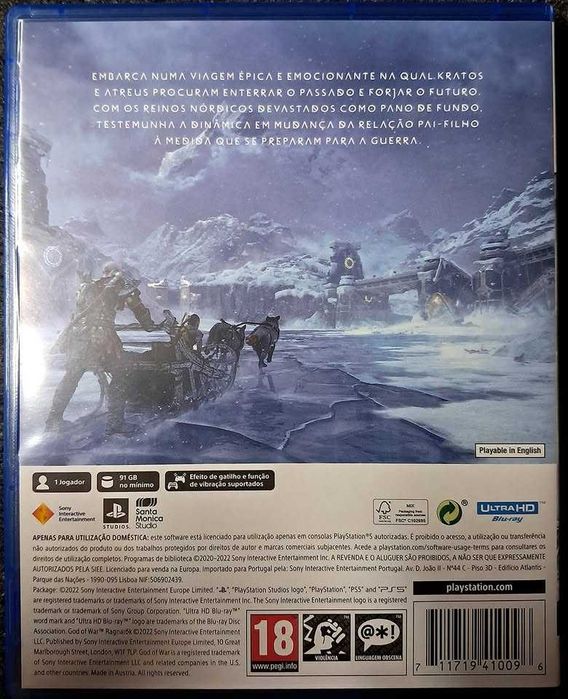 God of War: Ragnarok (Jogo PS5)