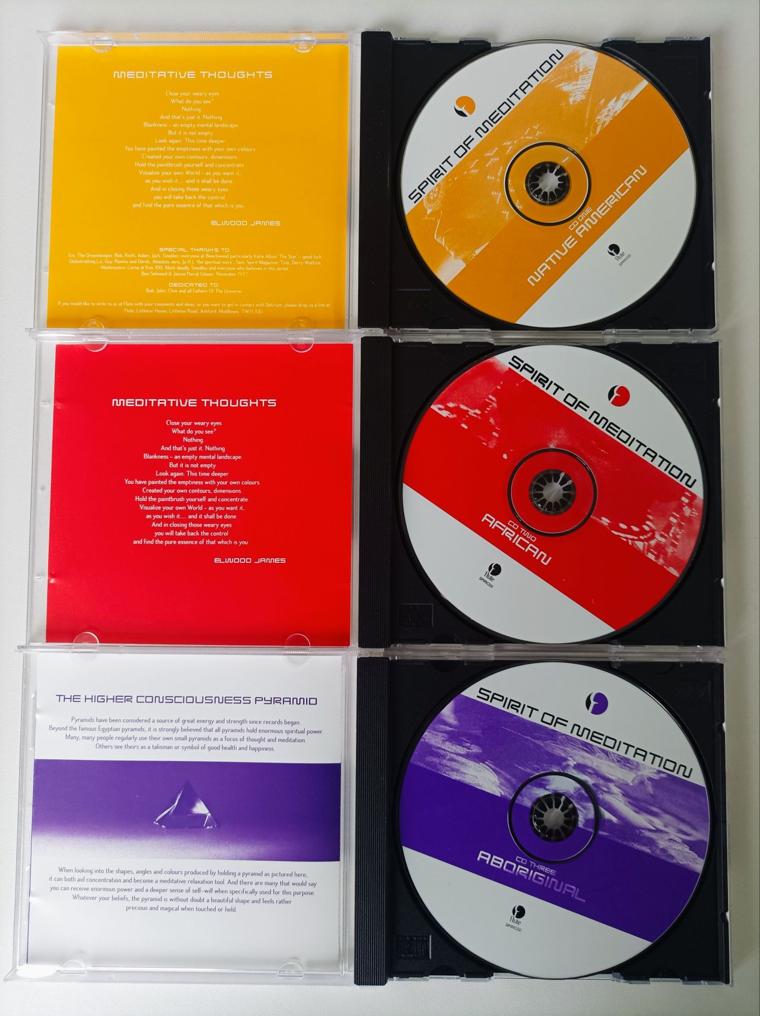 Комплект 3 audio CD.