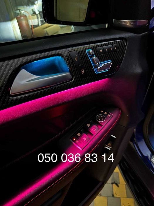 Ambient контурная подсветка салона в любое авто Symphony LED 6в1 18в1