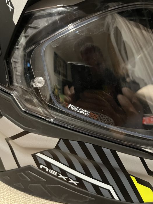 Capacete nexx x.wed2 (M) com sistema de comunicacao sena