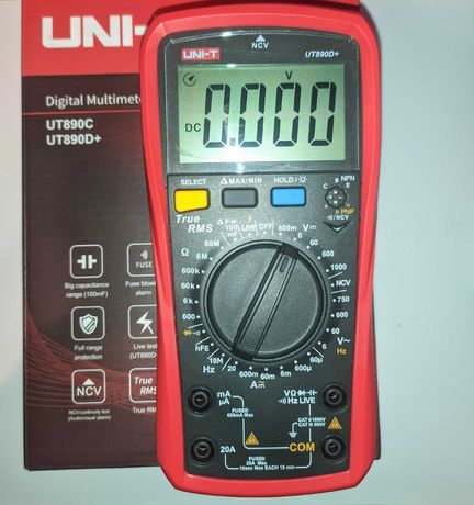 Uni-T Ut890D+ nowy multimetr miernik