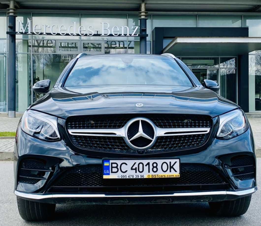 Решетка Diamond Black Mercedes GLC X253 (2015-2019) Решітка радіатора