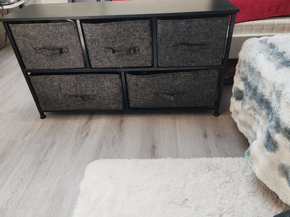 Modern Bed Dresser, In Good Condition