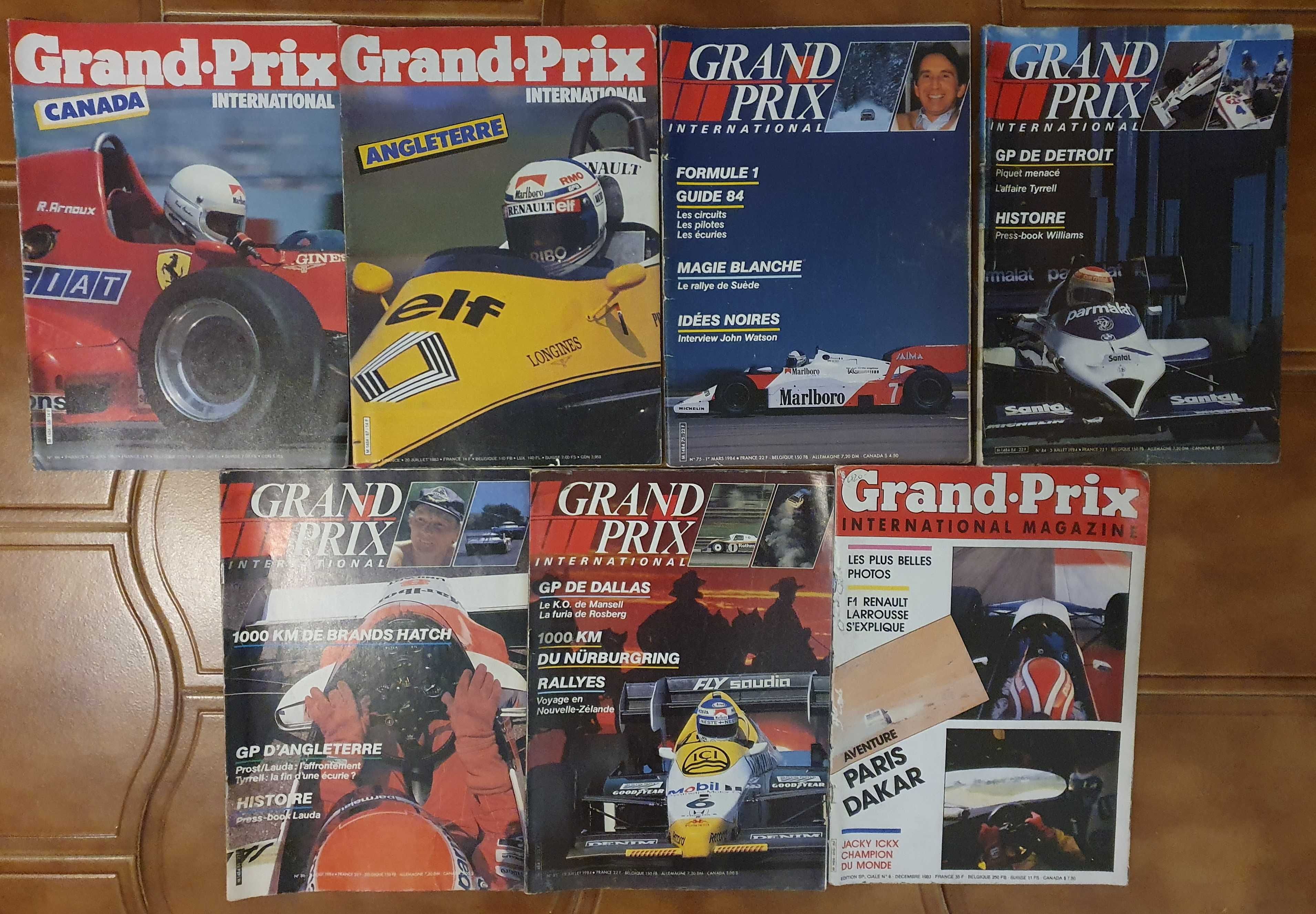 Revistas Grand Prix, 1983,1984