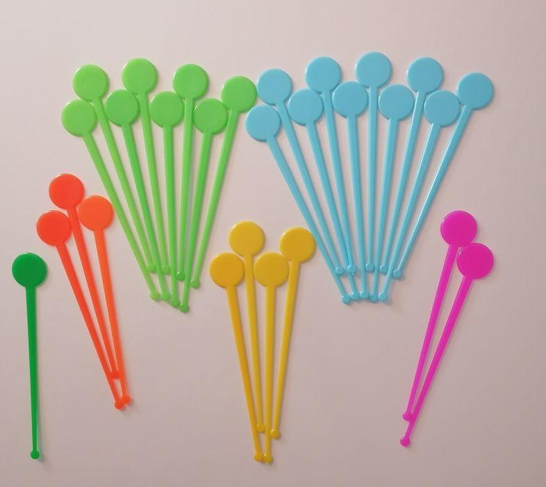 Mixers em plástico para bebidas 0,50