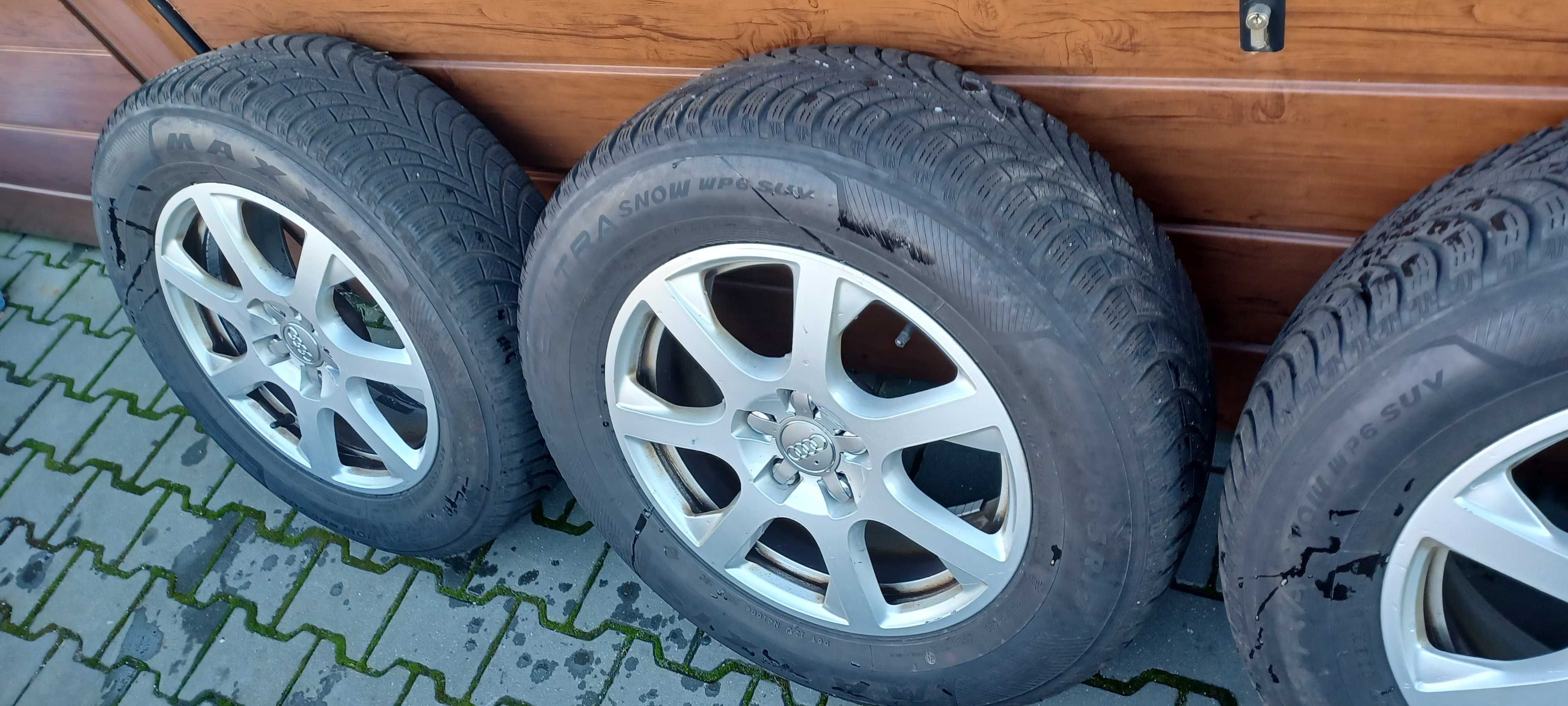 Koła opony zima 235/65/17 AUDI Q5 17" 5x112 ET39 Stan jak nowe 2022r