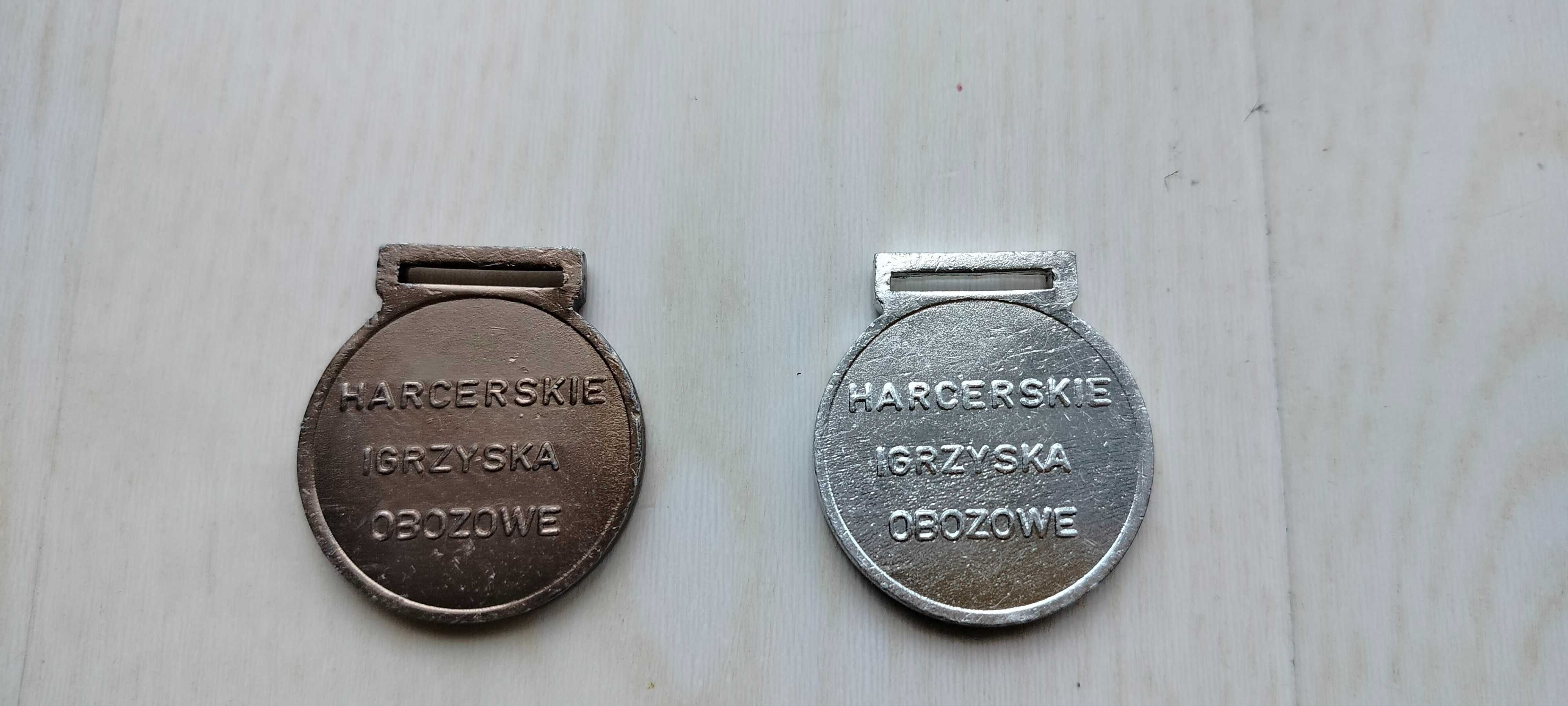 Medal Harcerskie Igrzyska Obozowe ZHP 2 szt.