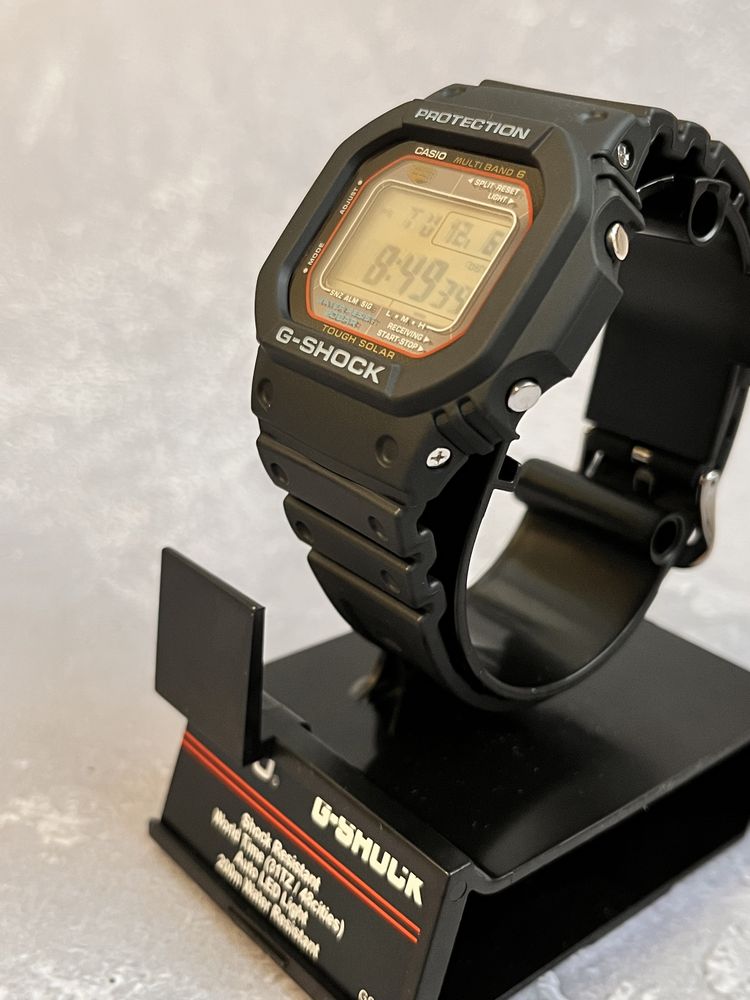 Годинник casio G-Shock GW-M5610U multi band 6 tough solar Ø46.7м
