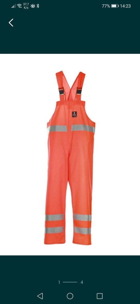 Nowe ubranie XX/ 60 wodnoochronne - odblaskowe