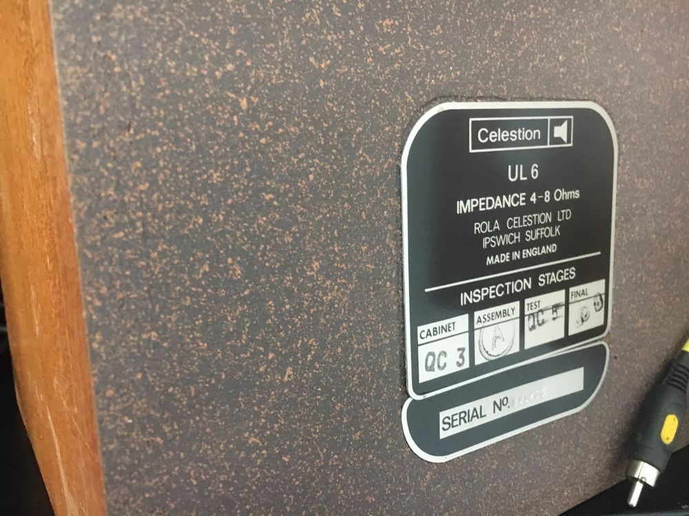 Kolumny Monitory Studio Celestion ul6 vintage retro