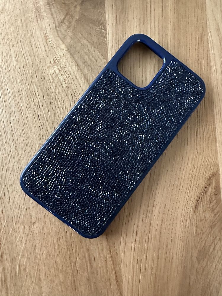 Etui SWAROVSKI iPhone 12 Pro niebieski