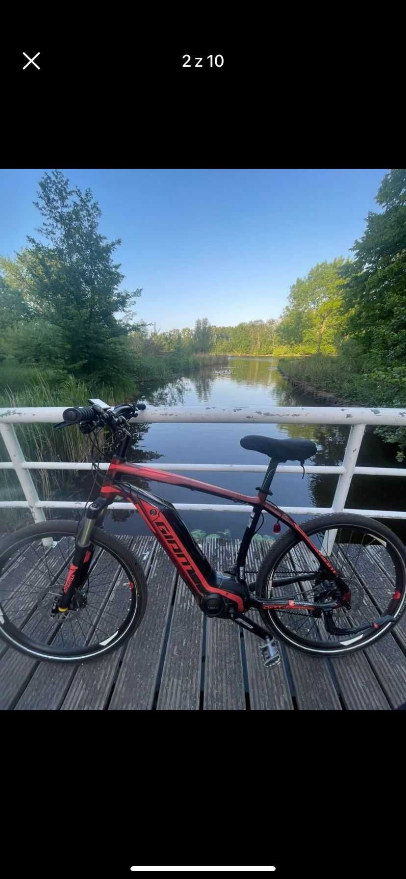 Rower elektryczny Giant Dirt e+ yamaha e-bike Hybrid system