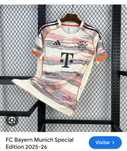 Nova camisola do Bayer 25 26   todos os tamanhos
