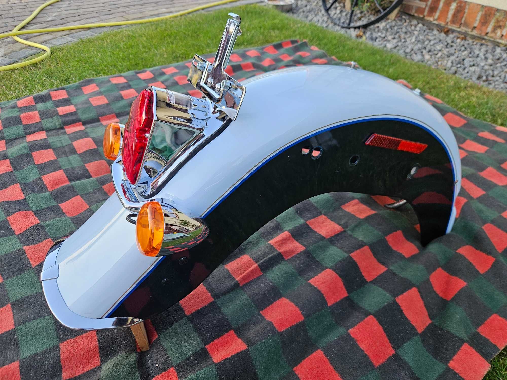 Harley Davidson Softail Deluxe, Karoseria Zbiornik Bak Błotnik IDEALNY