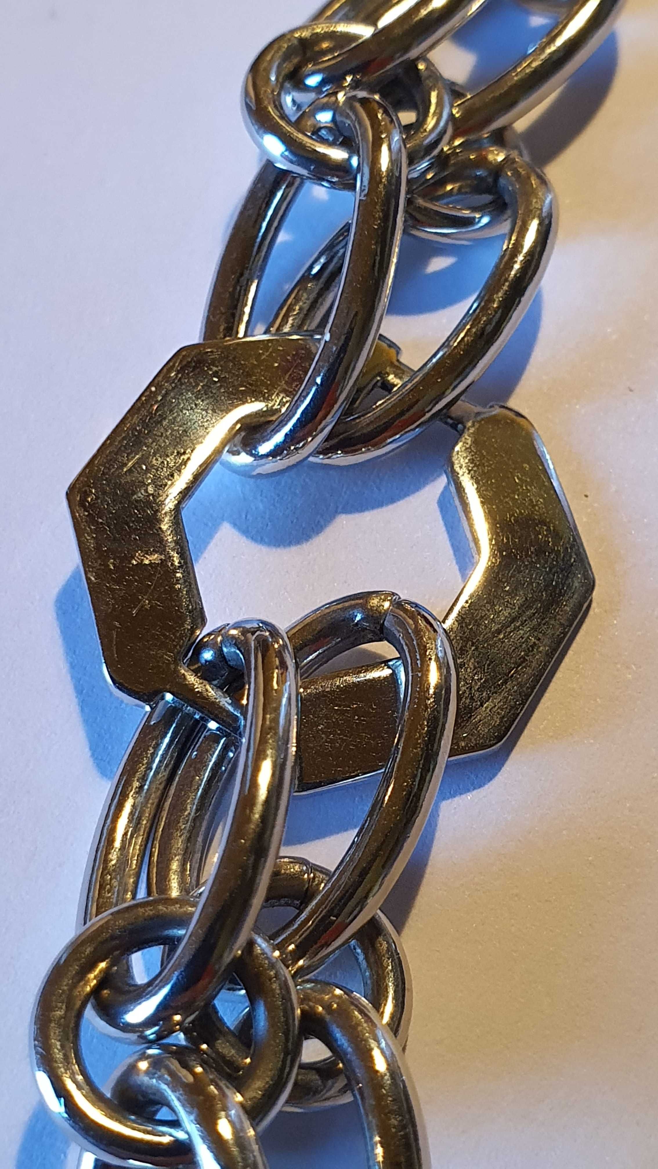 Naszyjnik posrebrzany stylizowany na Dyrberg&Kern